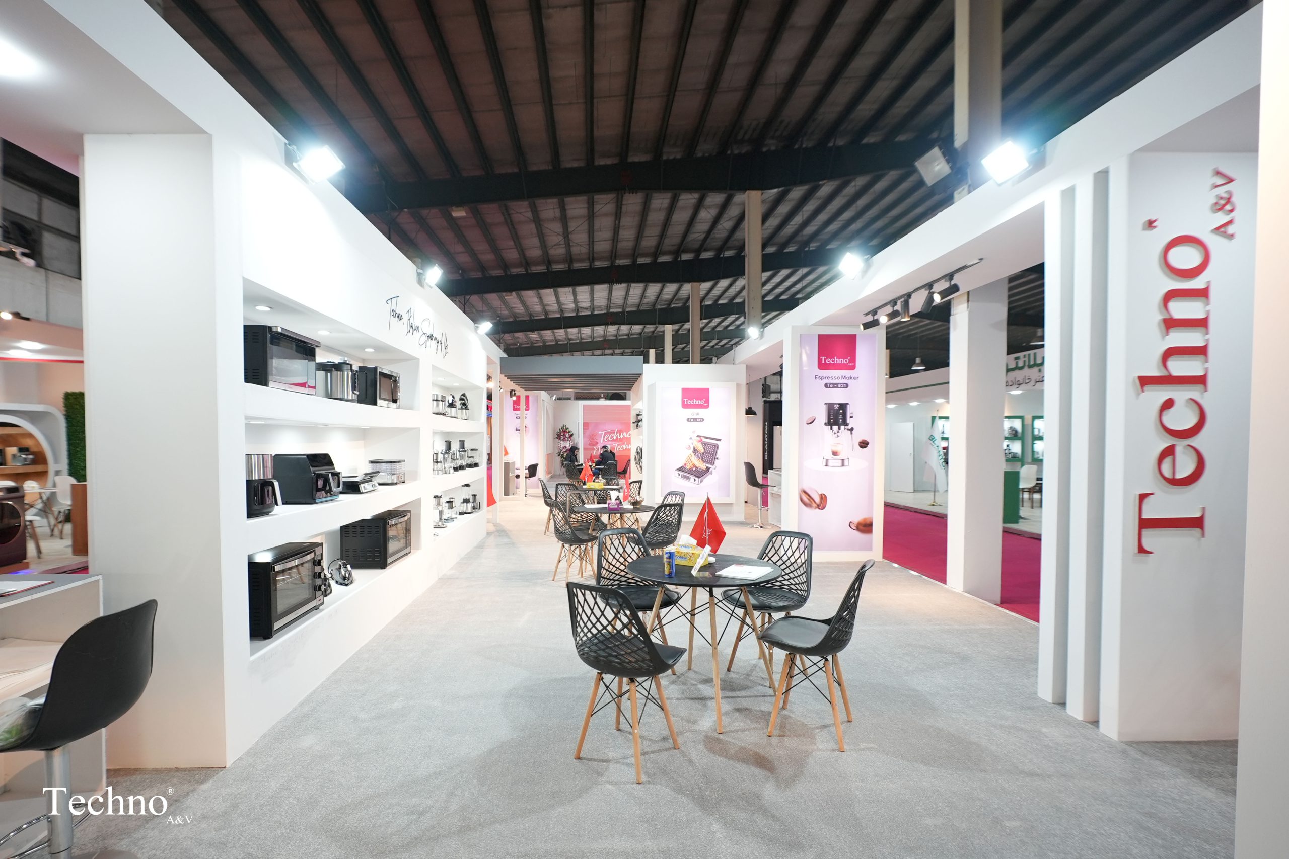 بازخورد بازدیدکنندگان از غرفه تکنو ای وی