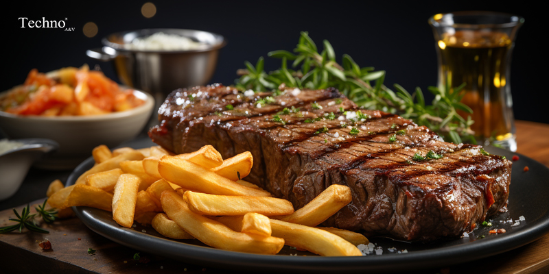 طرز تهیه استیک با مایکروفر