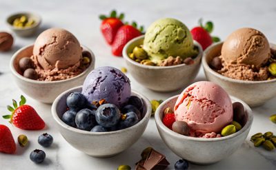 درست کردن 10 نوع بستنی خوشمزه در خانه