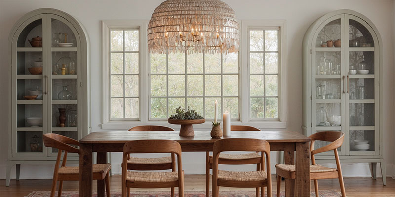 نورپردازی اتاق ناهار خوری