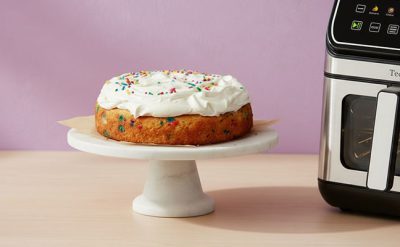 طرز تهیه کیک با ایرفرایر