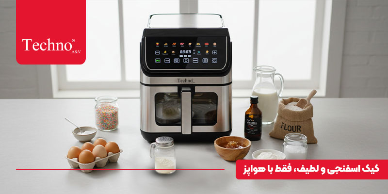 انواع کیک اسفنجی در ایرفرایر