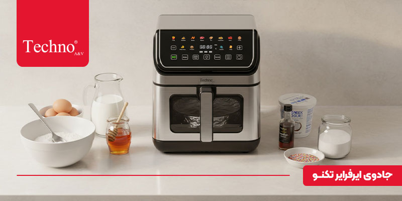 درست کردن کیک اسفنجی در هواپز تکنو